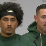 Lamar Jackson TALKS about his HEALTH and John Harbaugh UPDATES on Kyle Hamilton after Ravens’ WIN