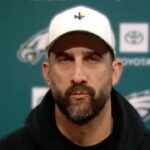 Mike Vrabel on the HIT to Jaxson Dart & PRAISES Drake Maye after Patriots’ VICTORY vs. Giants